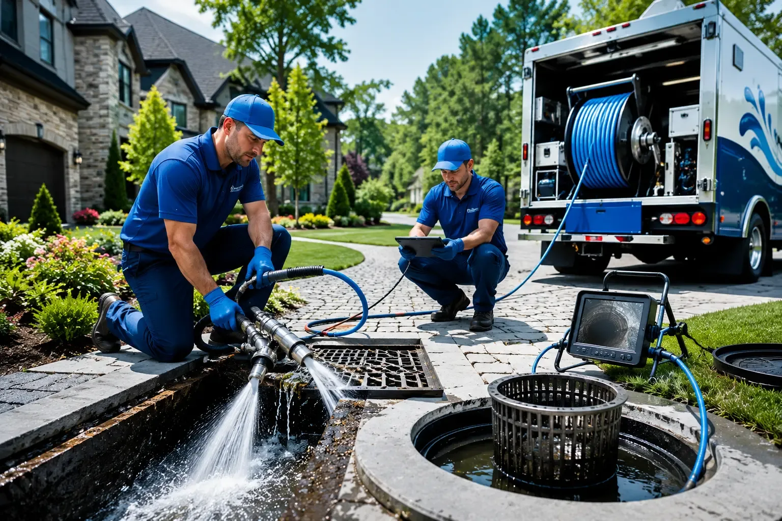Local outdoor drain cleaning professionals in East Lansing, MI