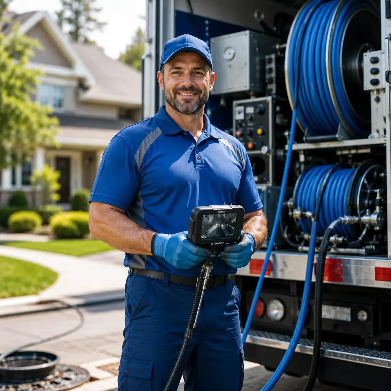 Local outdoor drain cleaning specialists in East Lansing, MI